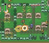 une photo d'Ã©cran de The Legend of Zelda - A Link to the Past sur Nintendo Super Nes